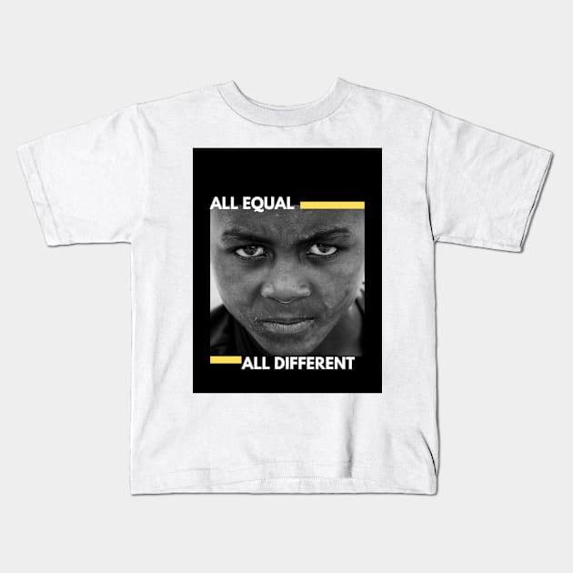 We are all the same Kids T-Shirt by yustyle